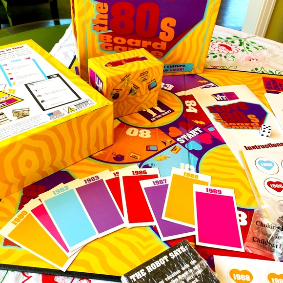 New Unused Vintage 2005 “I love ❤️ the 80’s” Vh1 Board Game Exclusive by🎯Target - Picture 2 of 14